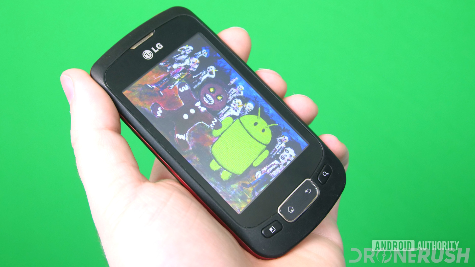 Android 2 Gingerbread Easter Egg in hand