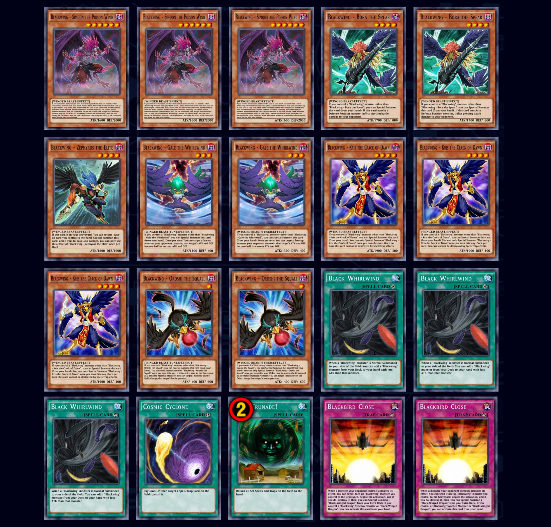 Blackwing best Duel Links decks