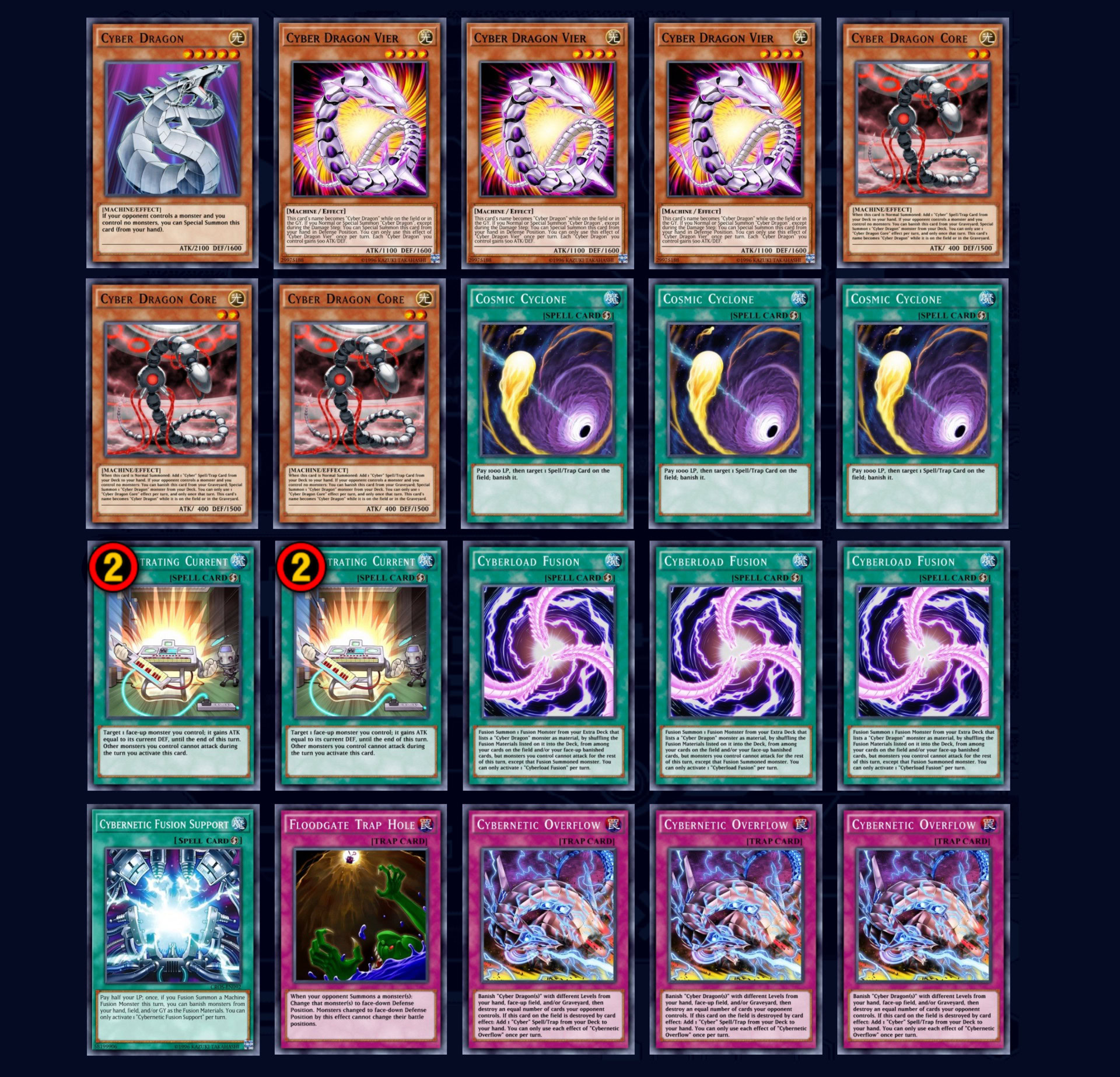 Cyber Dragon best Duel Links decks 1