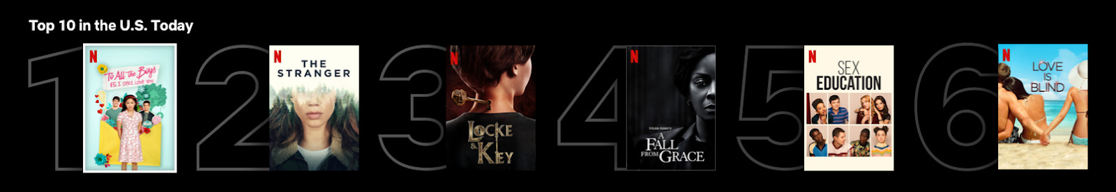 Netflix Top 10 Banner