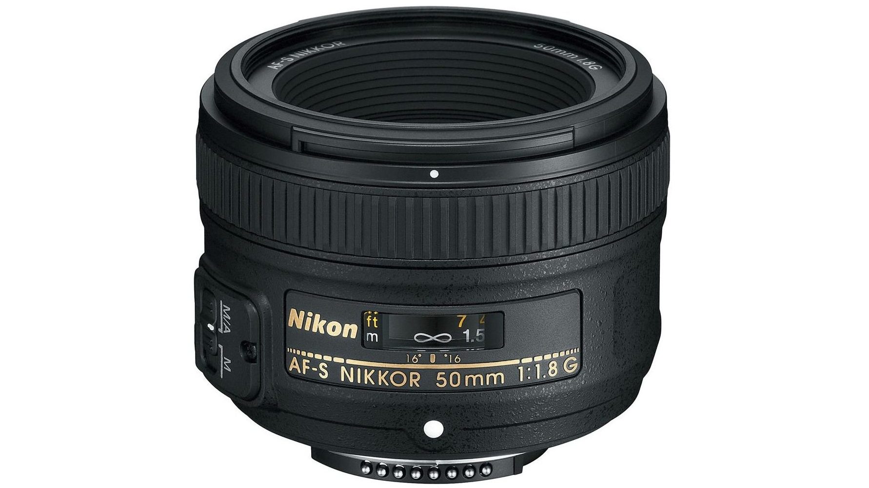 Nikon lens AF S FX Nikkor 50mm f1.8G - The best dslr lenses