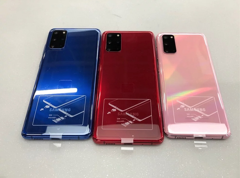 Samsung Galaxy S20 Plus Blue colorway leak