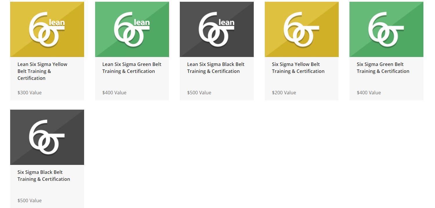 The Complete Six Sigma Training and Certification Bundle