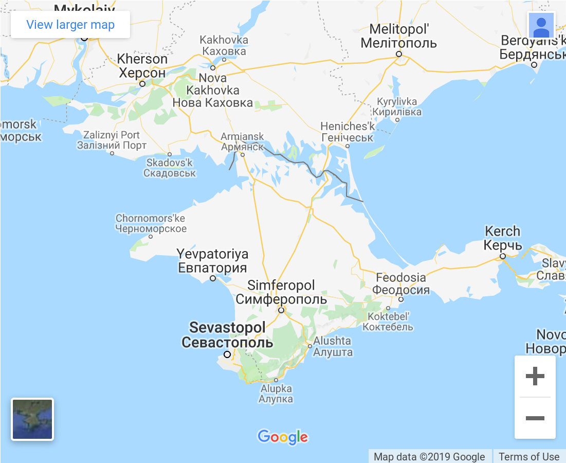 Google Maps Ukraine