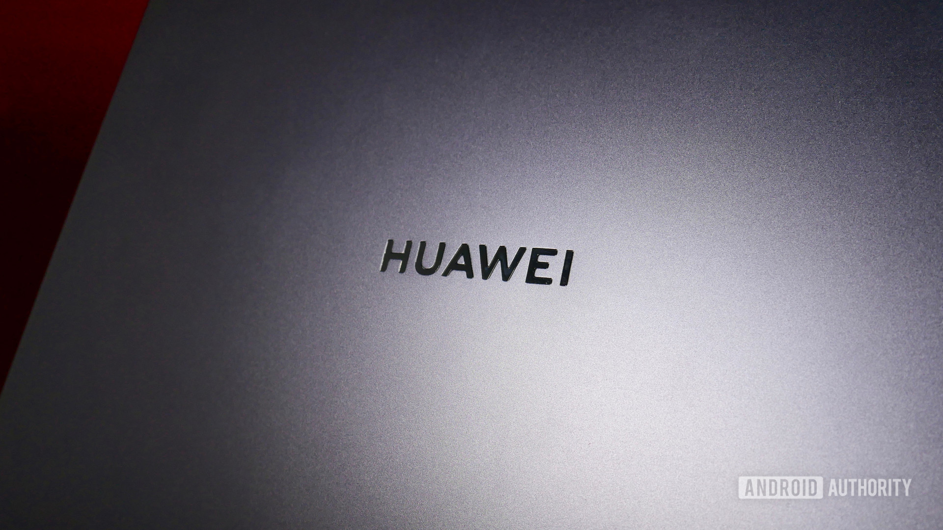 huawei logo on laptop