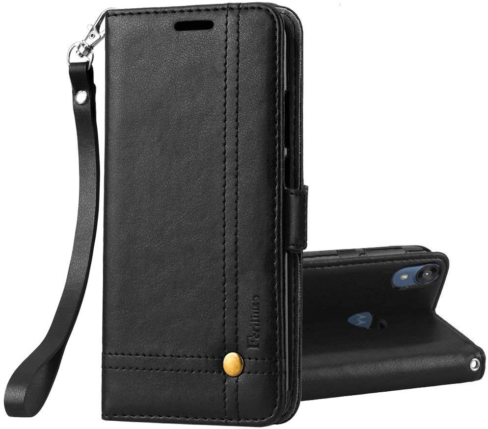 ferilinso wallet case with three card slots and cash pocket
