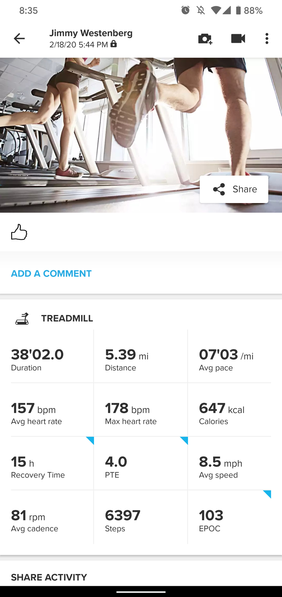 suunto 7 review workout treadmill run suunto app 1