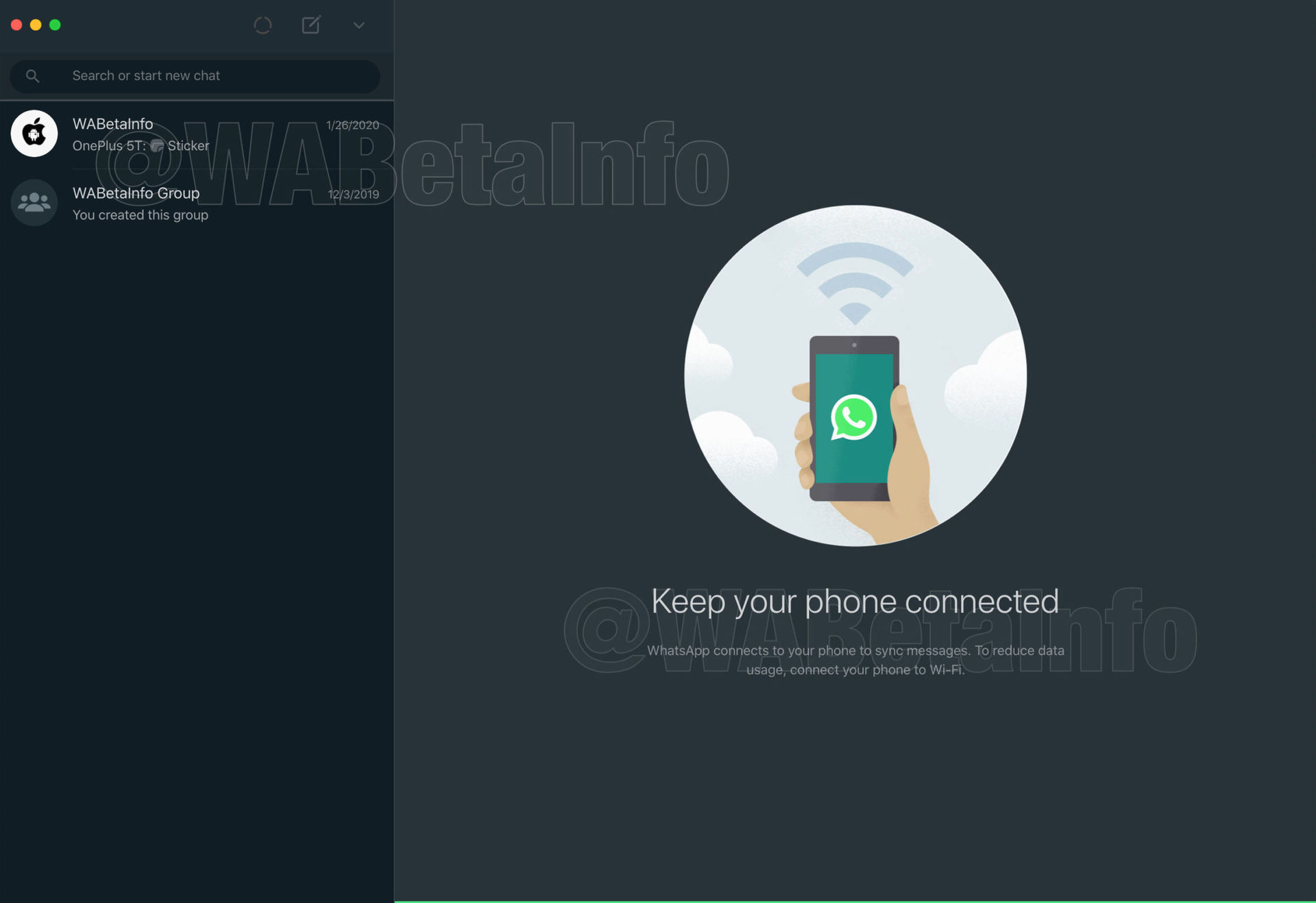 WhatsApp Web and desktop are getting a dark mode.