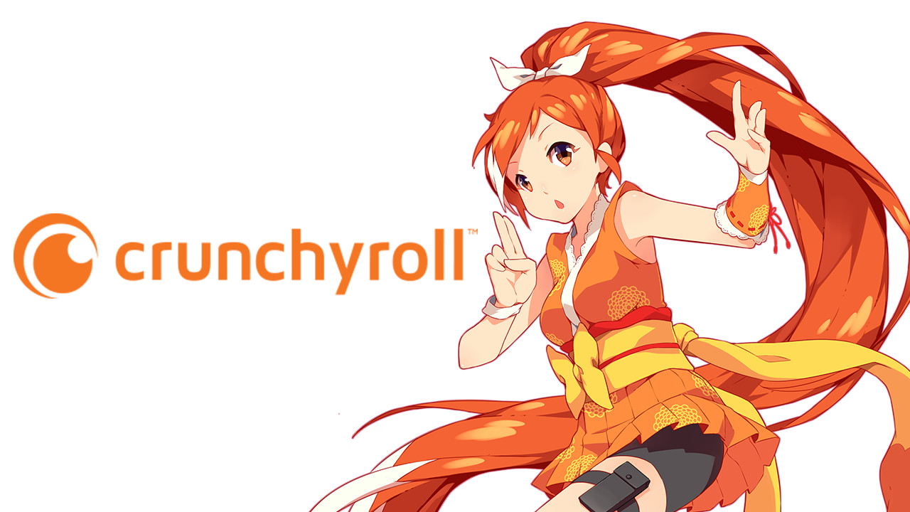 best anime on Crunchyroll logo and mascot