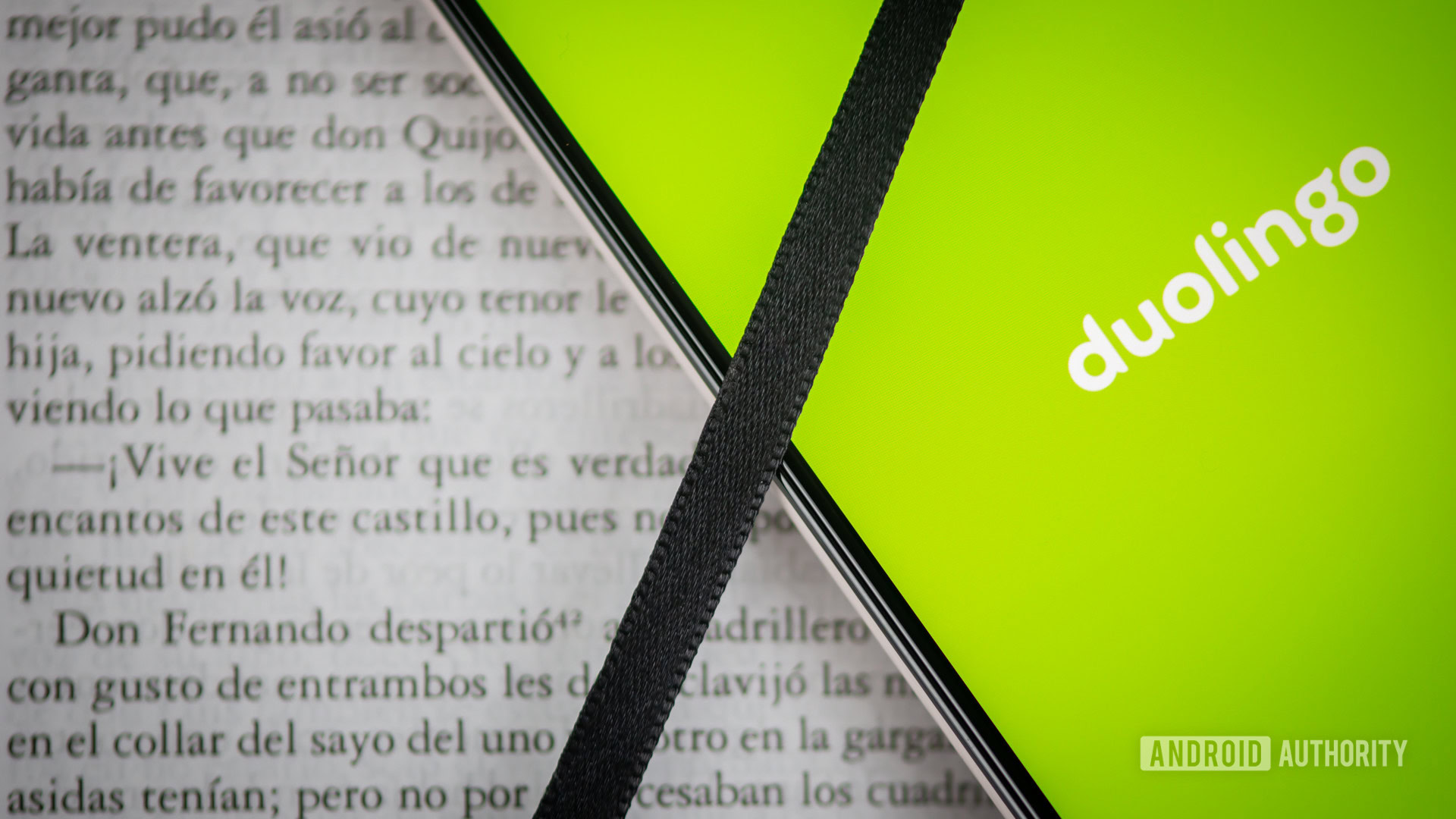 Aplicación Duolingo en el smartphone, foto 1