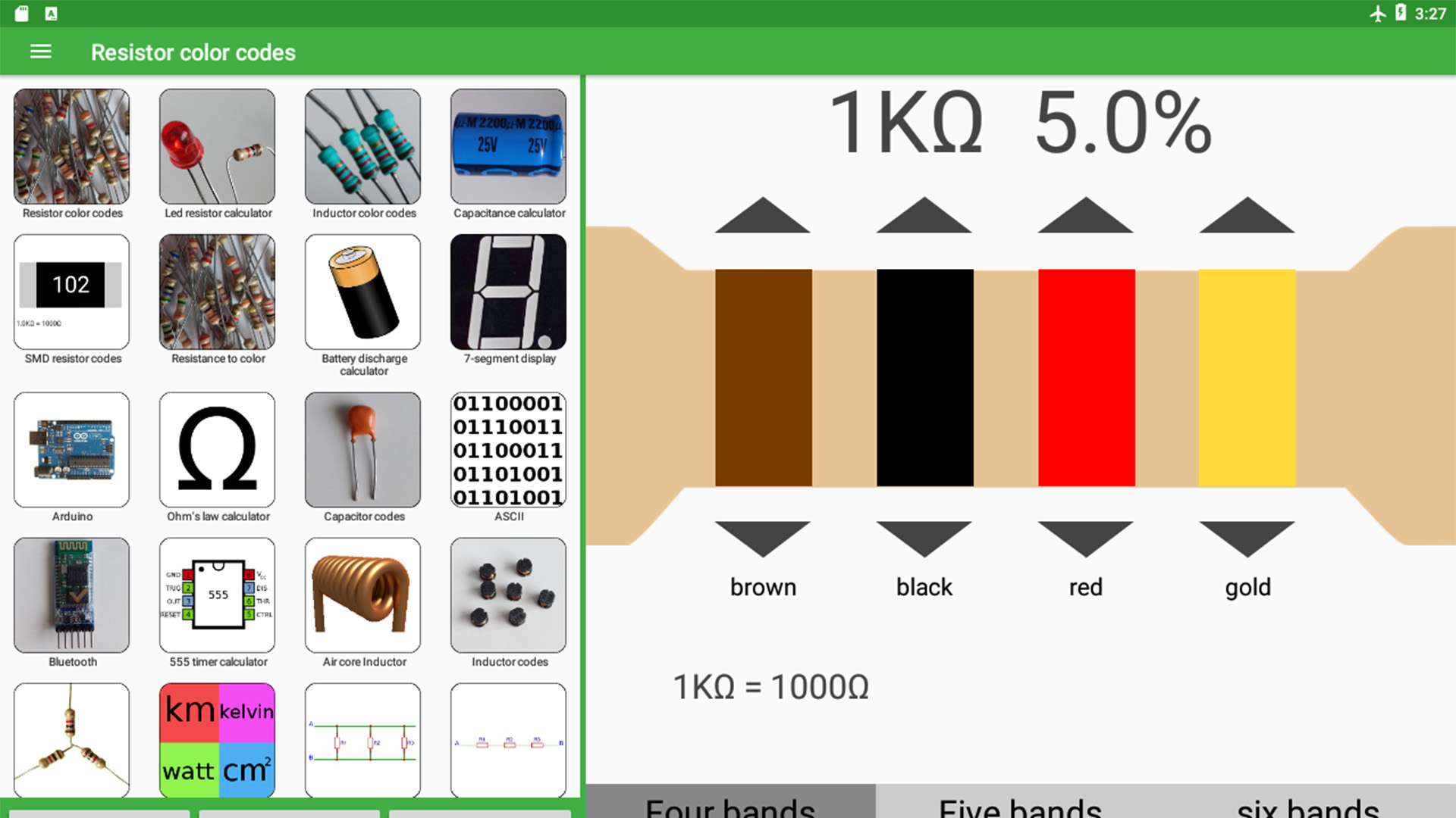 Electronics Toolkit best electrical engineering apps for android
