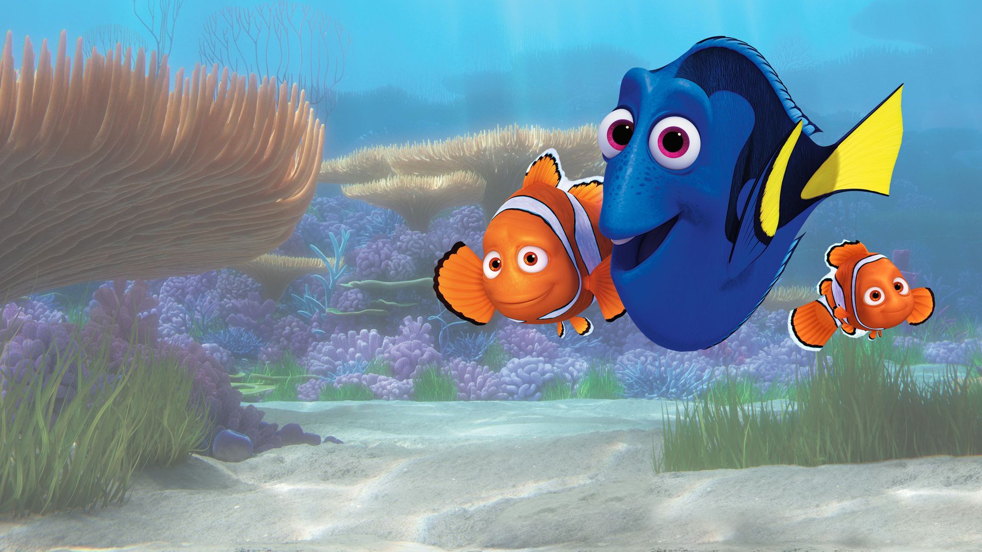 Finding Nemo and Finding Dory movies