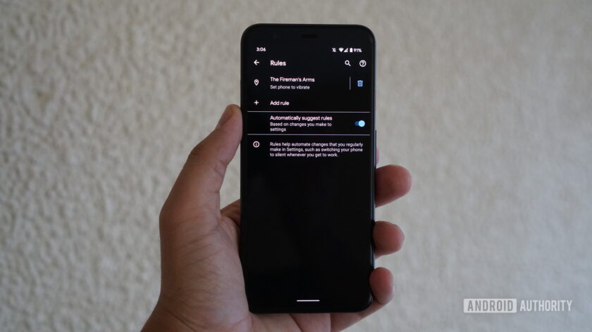 Android 10 Rules finally pushed out to (some) Google Pixel users ...