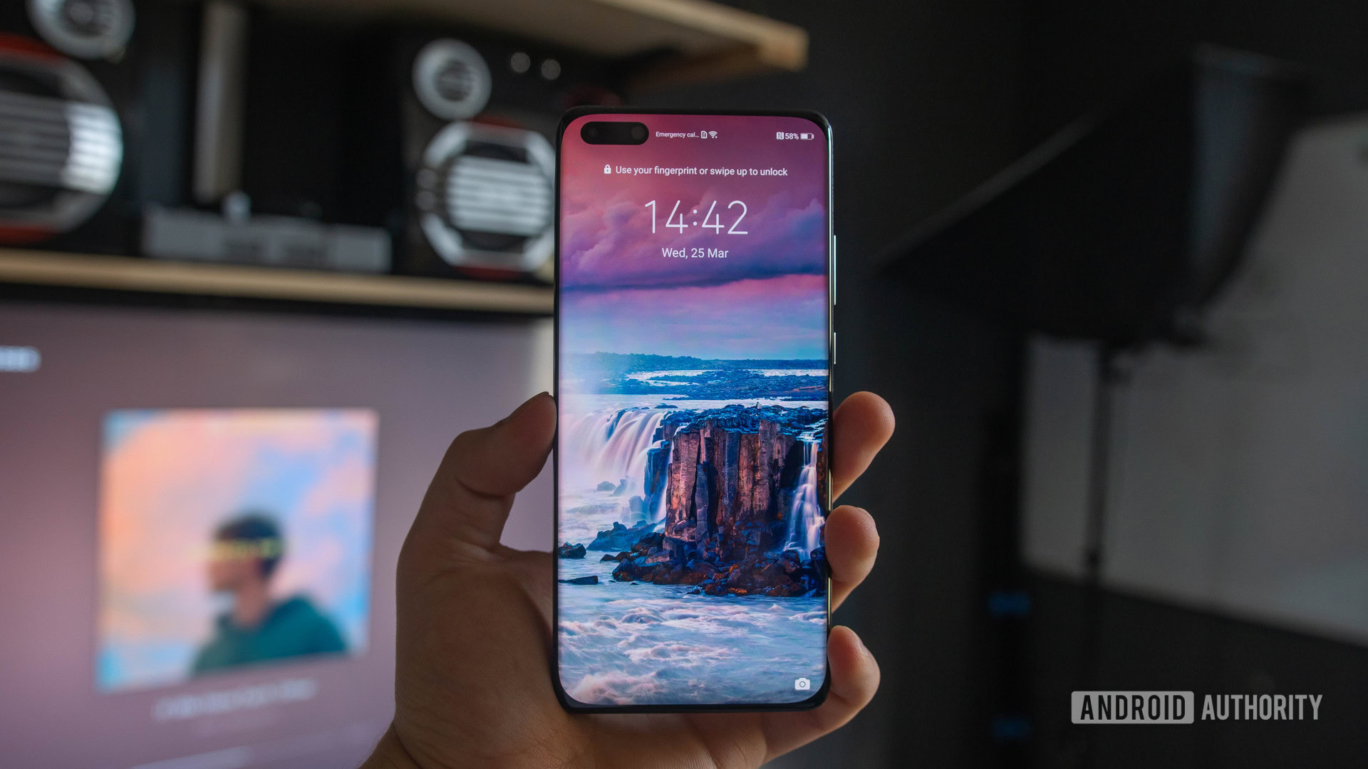 HUAWEI P40 Pro Lock screen handheld