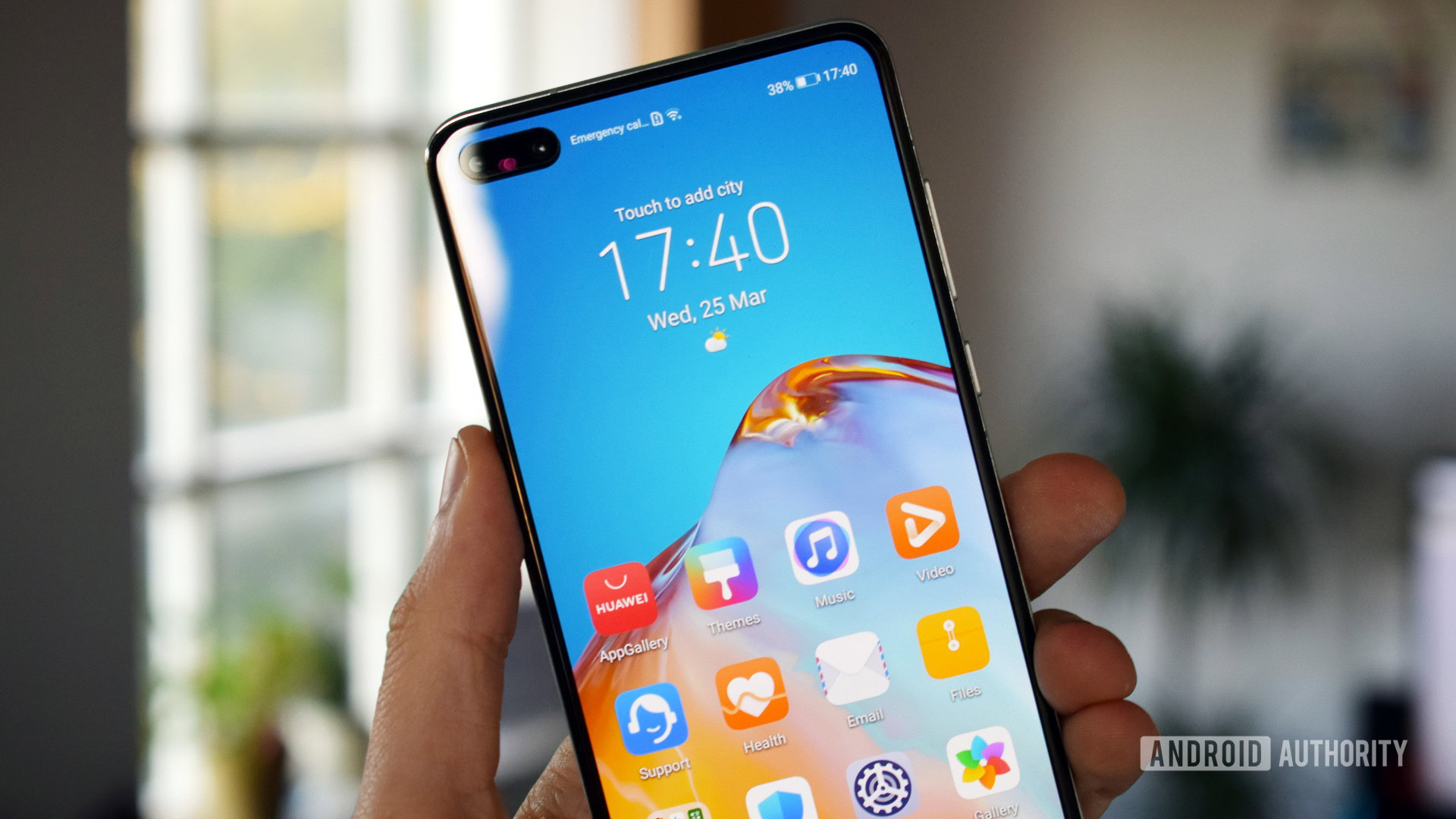 HUAWEI P40 front display 2