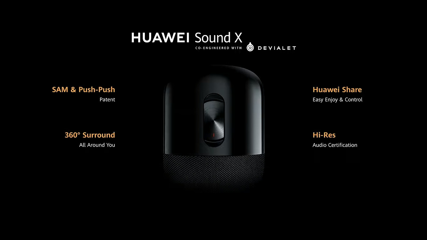 HUAWEI Sound x announcement