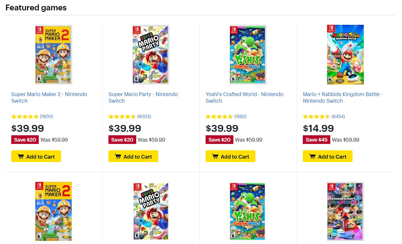 Mario Day Deals Best Buy