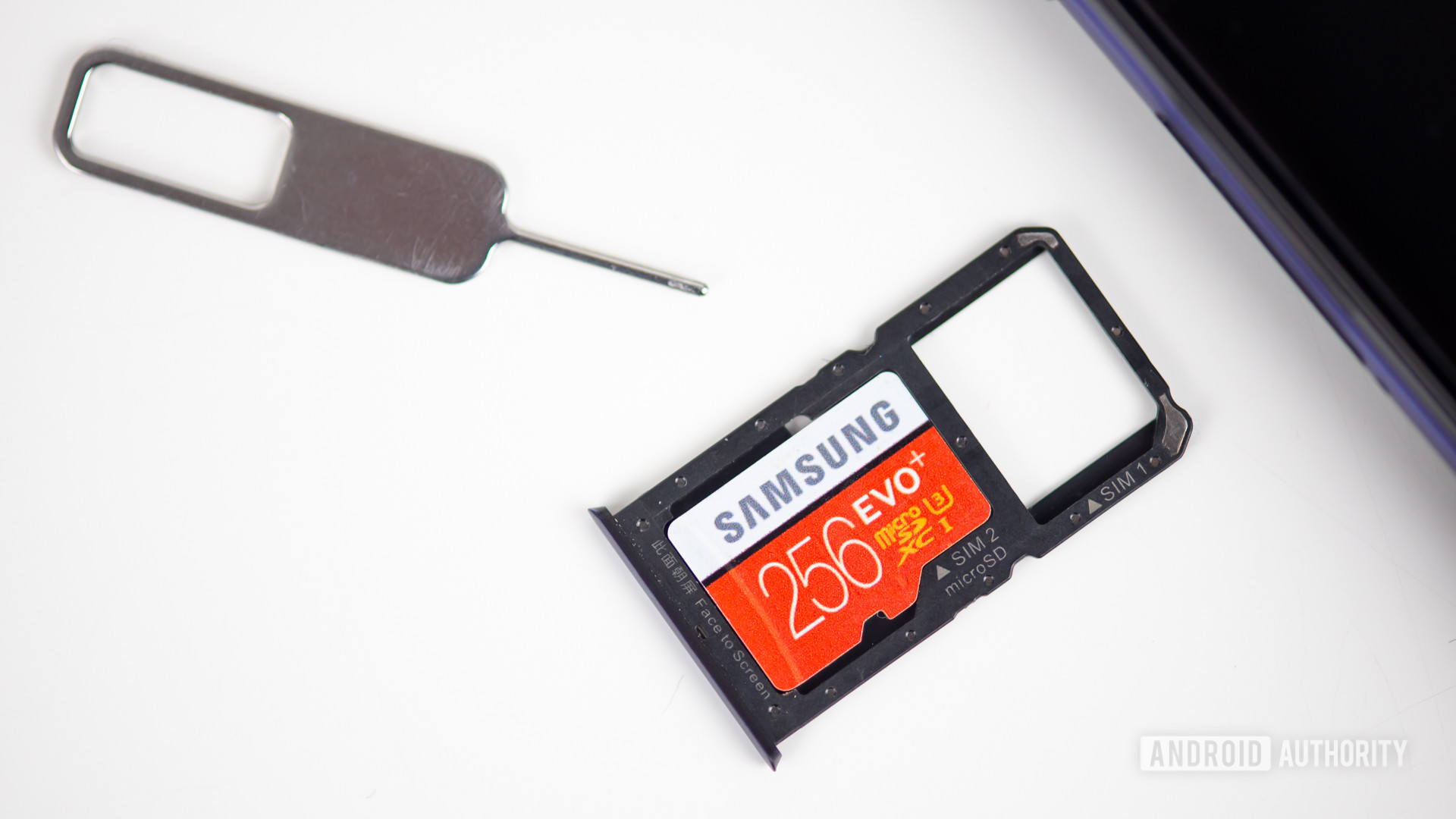 MicroSD card slot for Chromebook Recovery Utility
