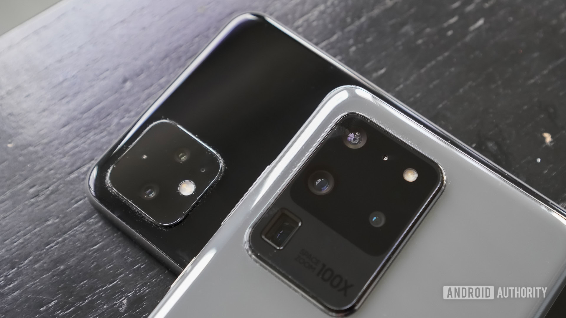 Samsung Galaxy S20 vs Google Pixel 4 XL S20 on top