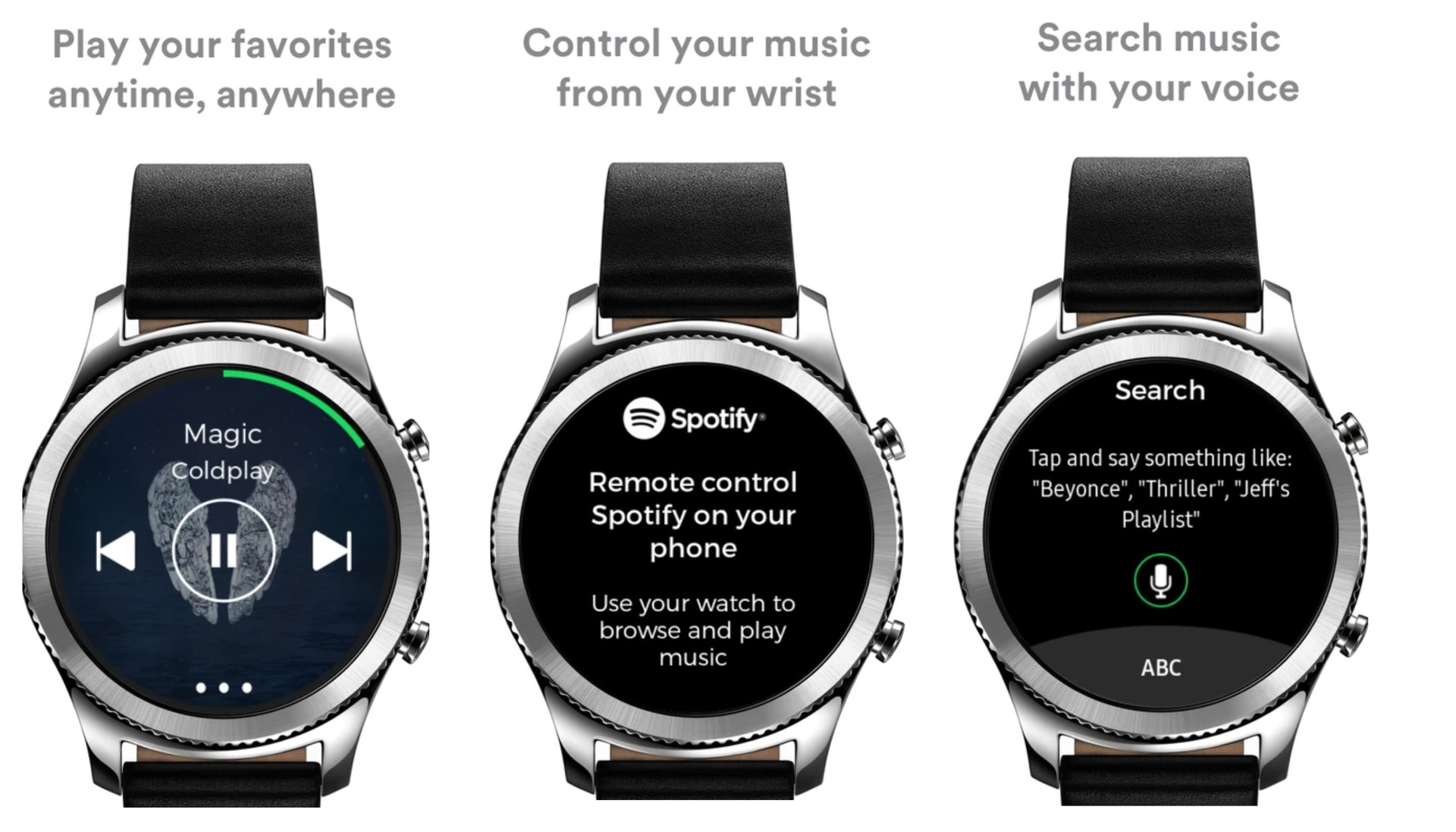Spotify Galaxy Watch Active 2 best apps