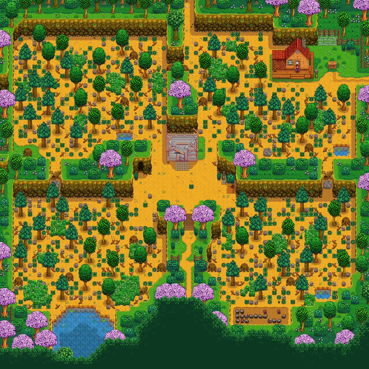 Farm Layouts Stardew Valley Stardew Valley Farm Layouts HDAU
