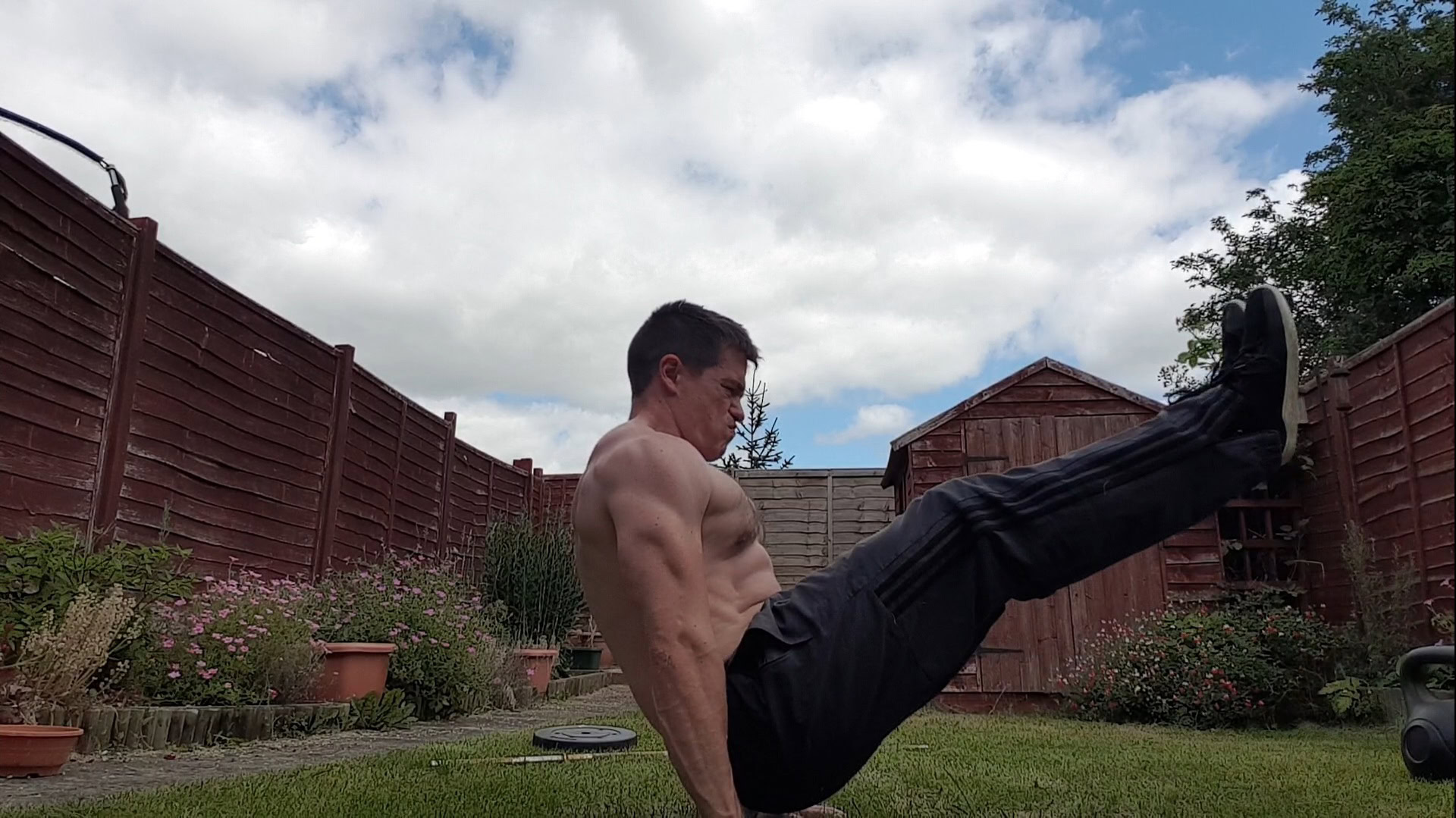 V Sit Calisthenics Home Fitness