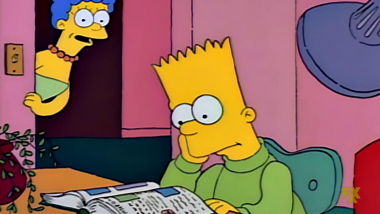 bart gets an f simpsons