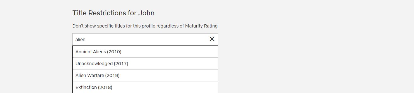 netflix title restrictions