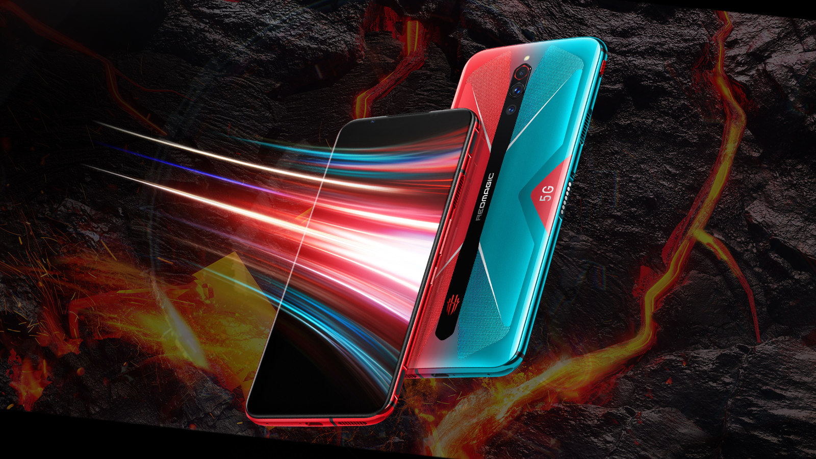 The Nubia Red Magic 5G.