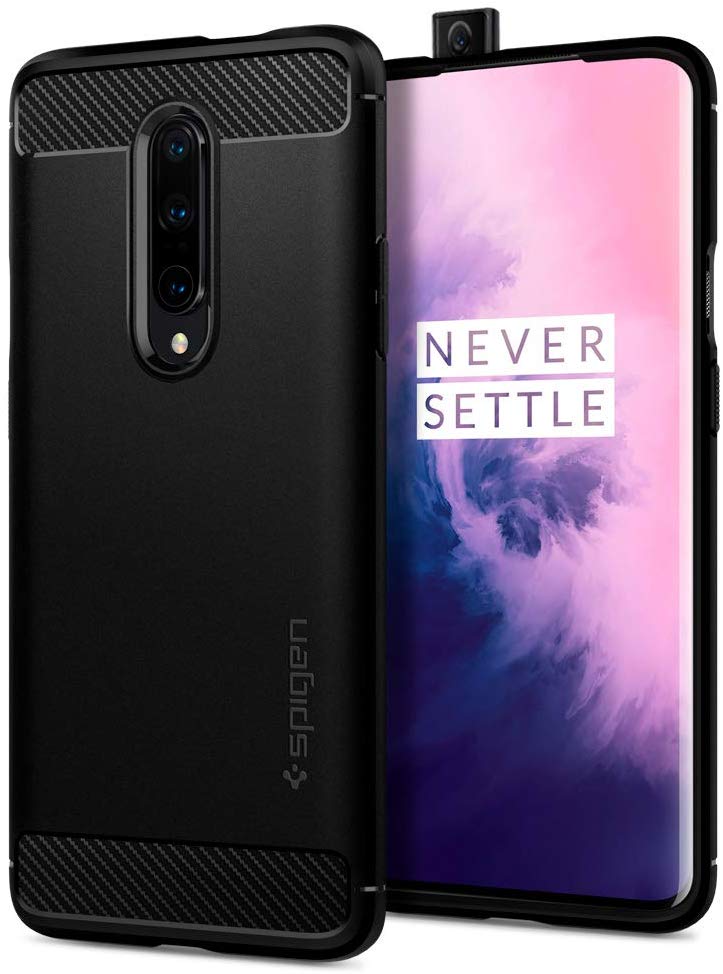 best oneplus 7 pro cases - spigen rugged armor