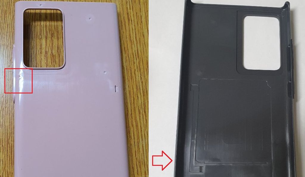 samsung galaxy note 20 plus cover leak