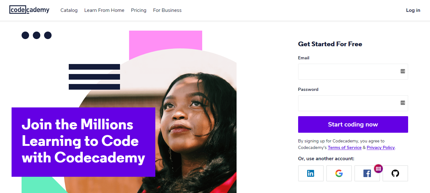 Codecademy best free online resources for students