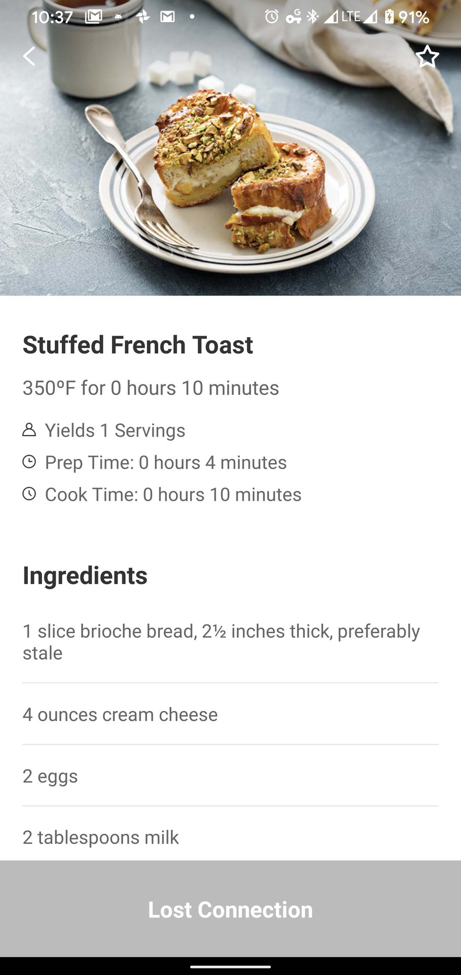 Cosori Smart Air Fryer VeSync app french toast recipe