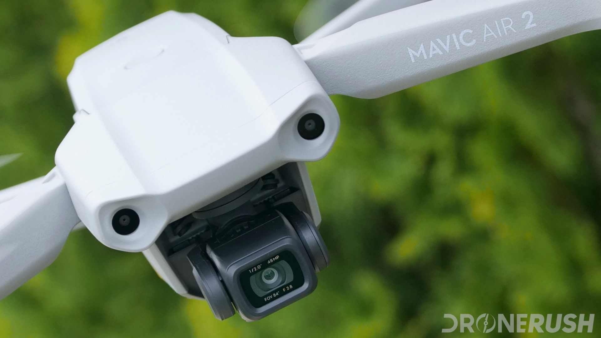 DJI Mavic Air 2 flying camera angle