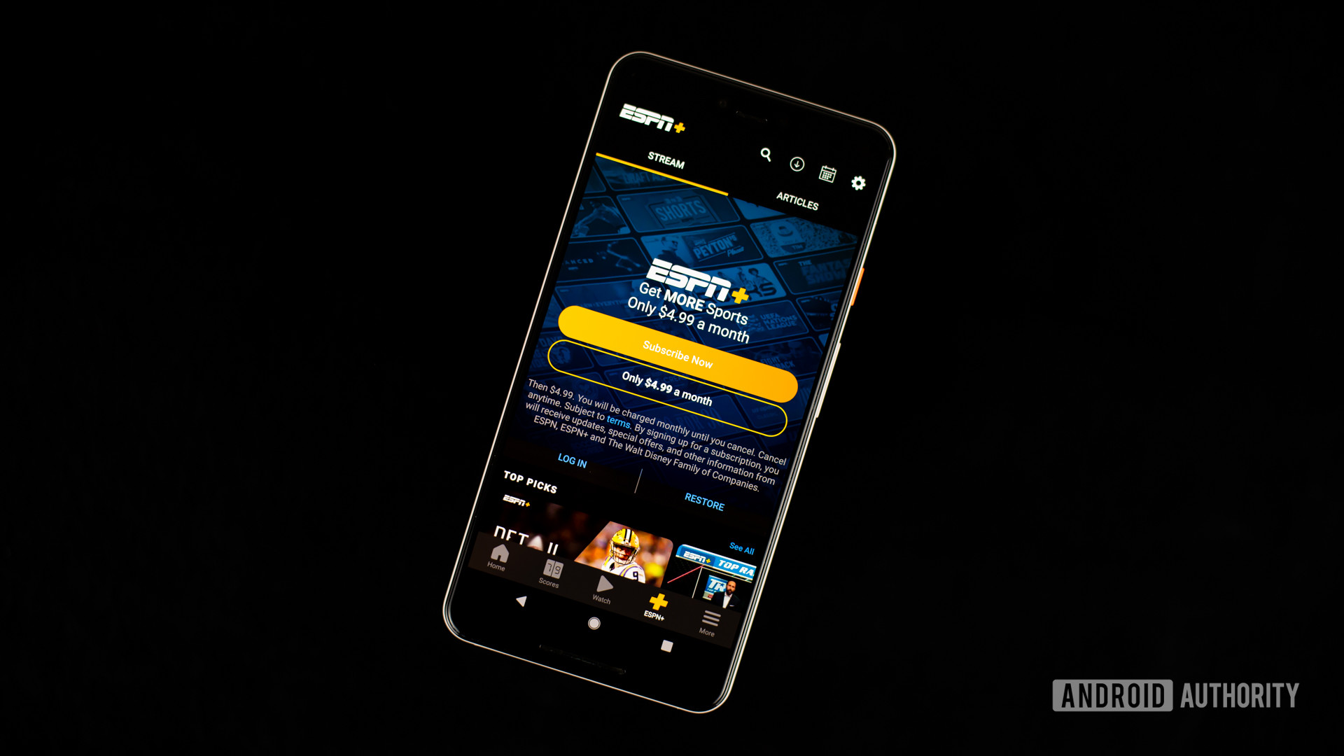 What is ESPN Plus - app on phone featured image