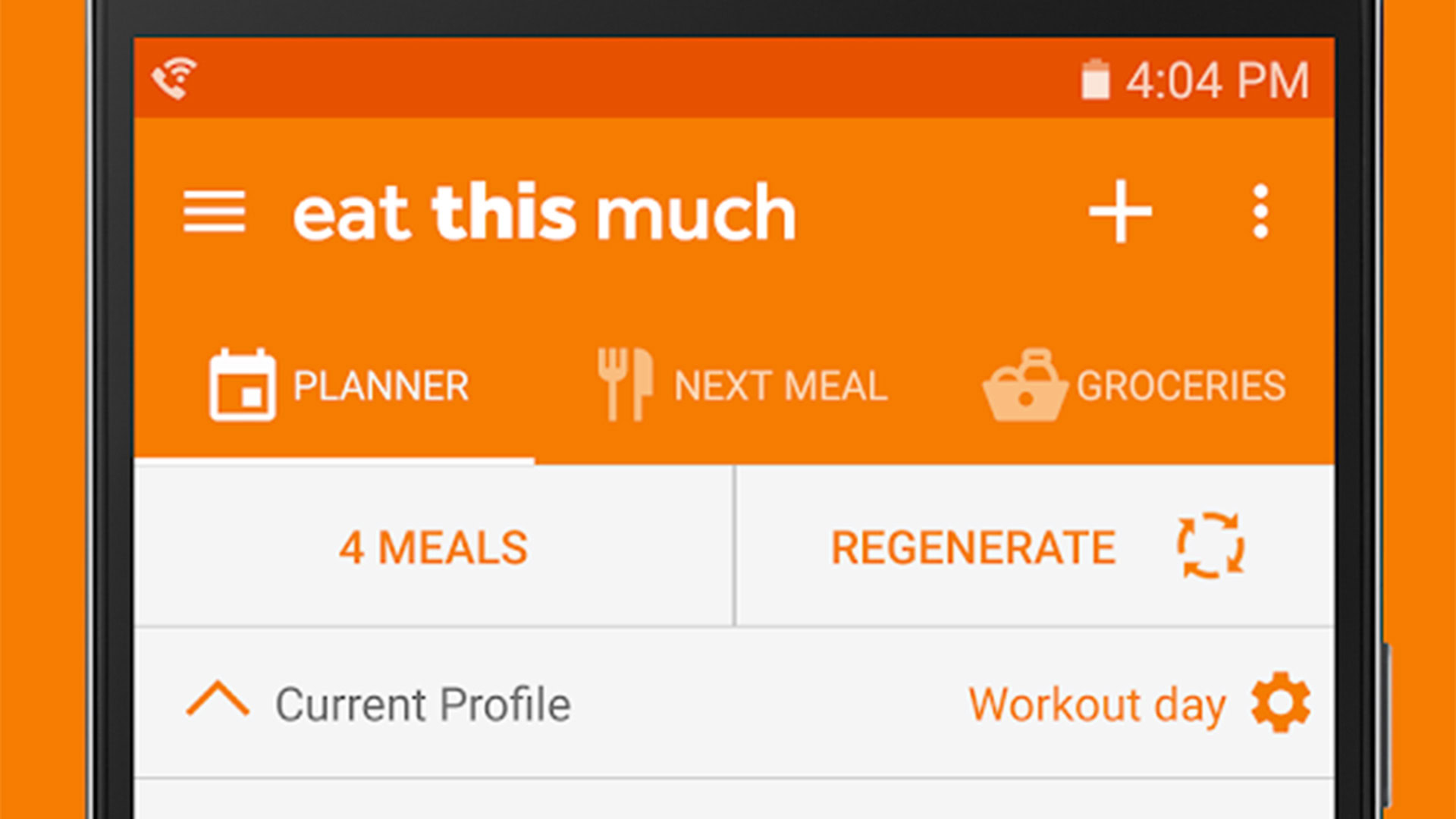 Eat This Much best meal planner apps for Android