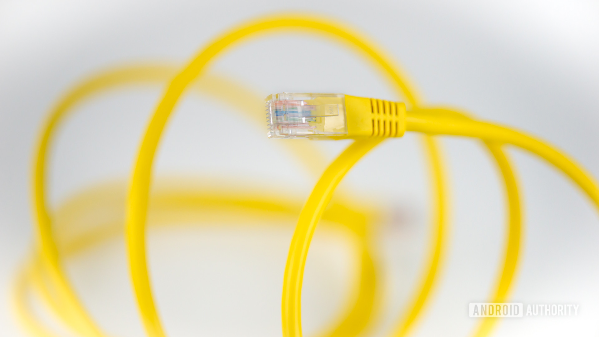 Ethernet cable stock photo 3
