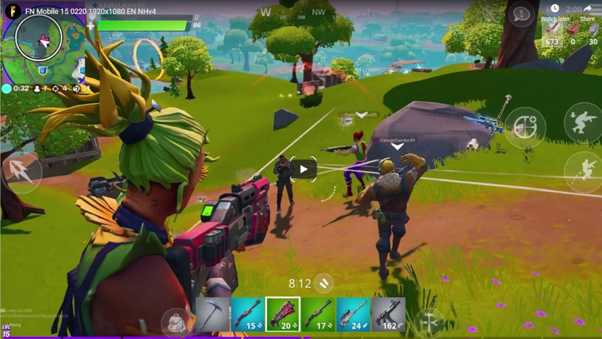 FortNite Mobile video screenshot Apps Weekly