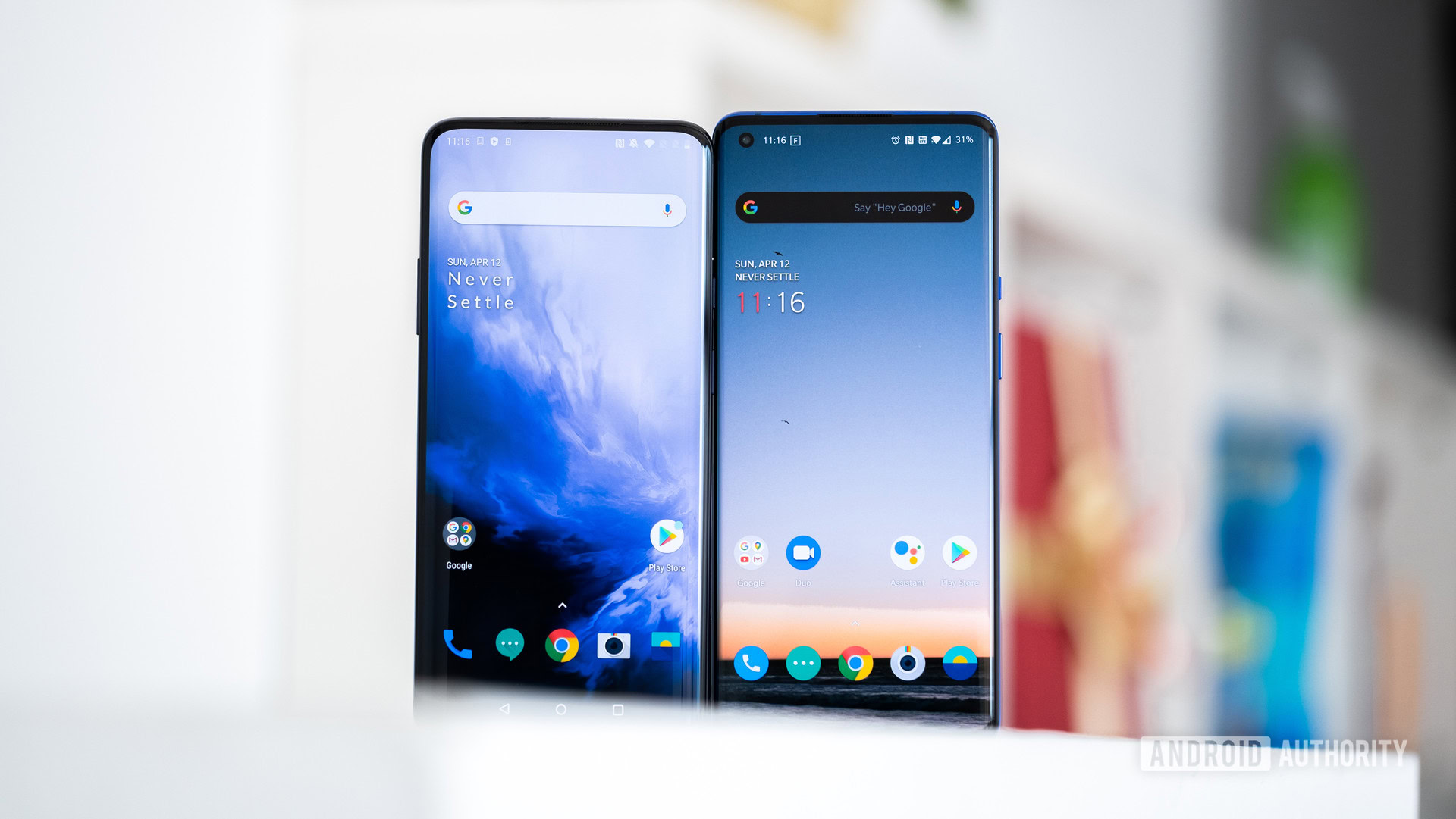 OnePlus 7 Pro vs 8 Pro front