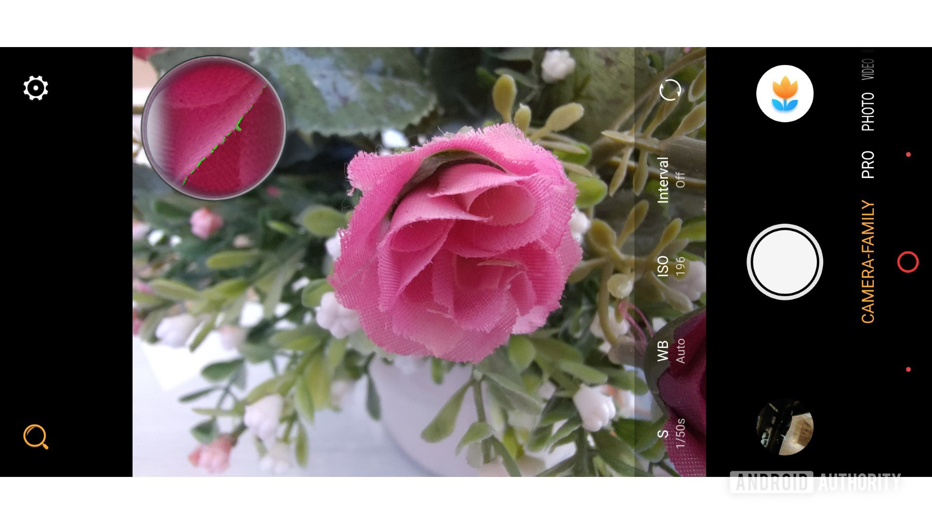 RedMagic 5G macro camera screenshot