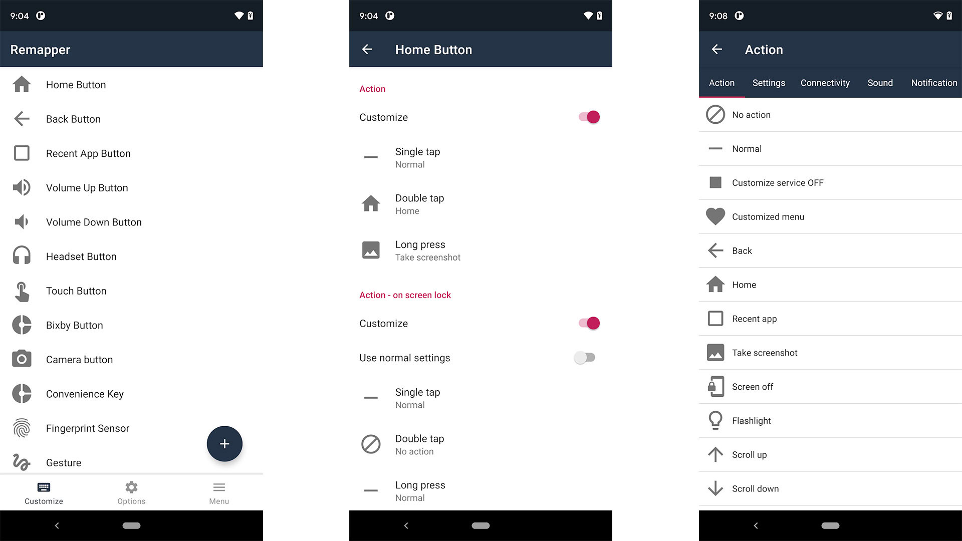 Remap Buttons and Gestures screenshot 2021