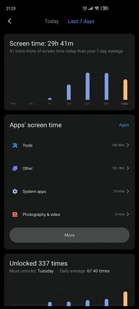 Xiaomi MIUI 11 settings 2