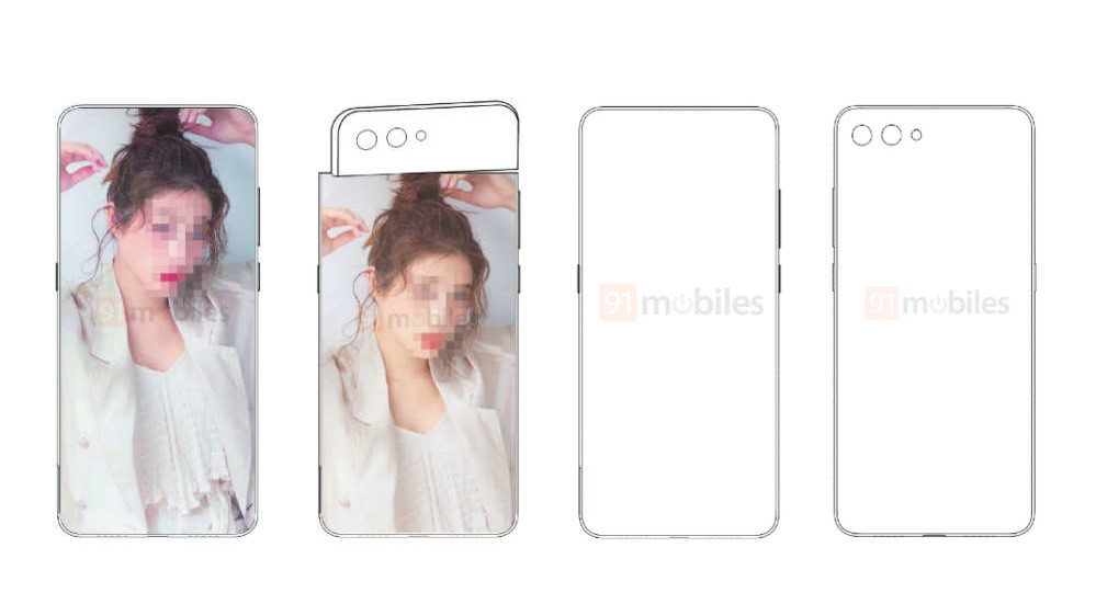 Xiaomi twisting camera patent