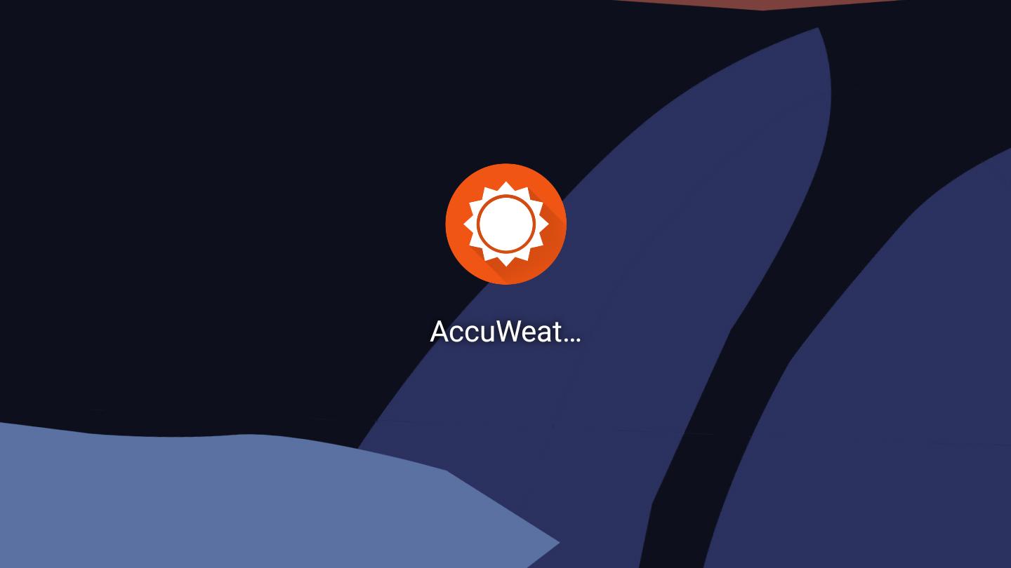 accuweather weather app icon