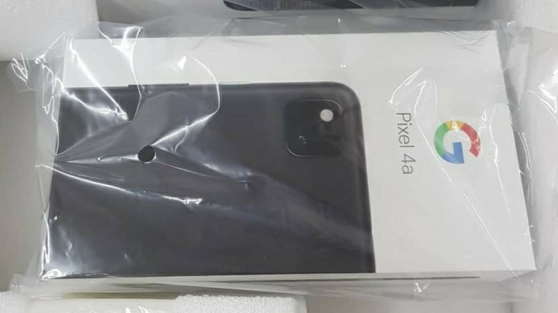 The apparent Google Pixel 4a.