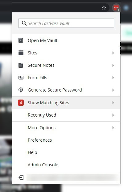 lastpass chrome extension 2