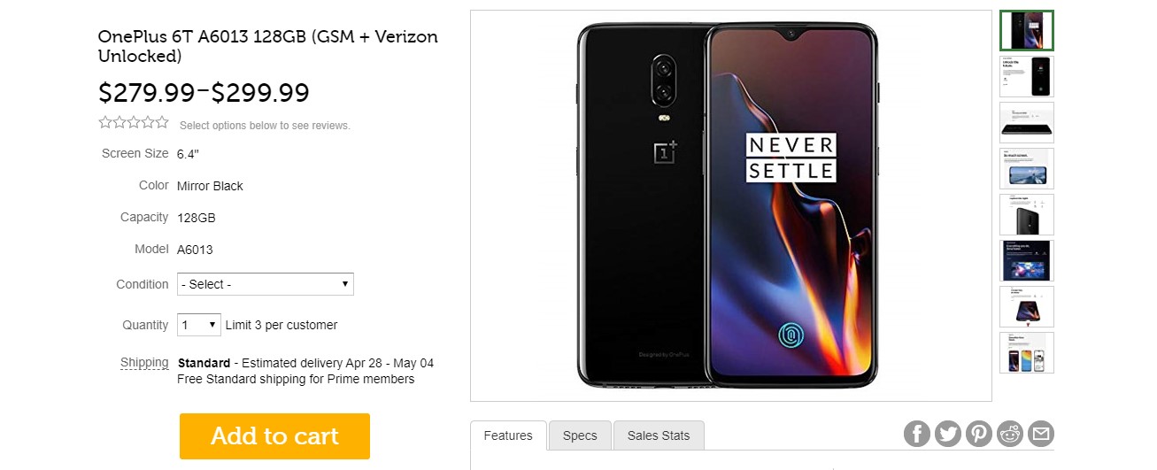 oneplus 6t woot deal