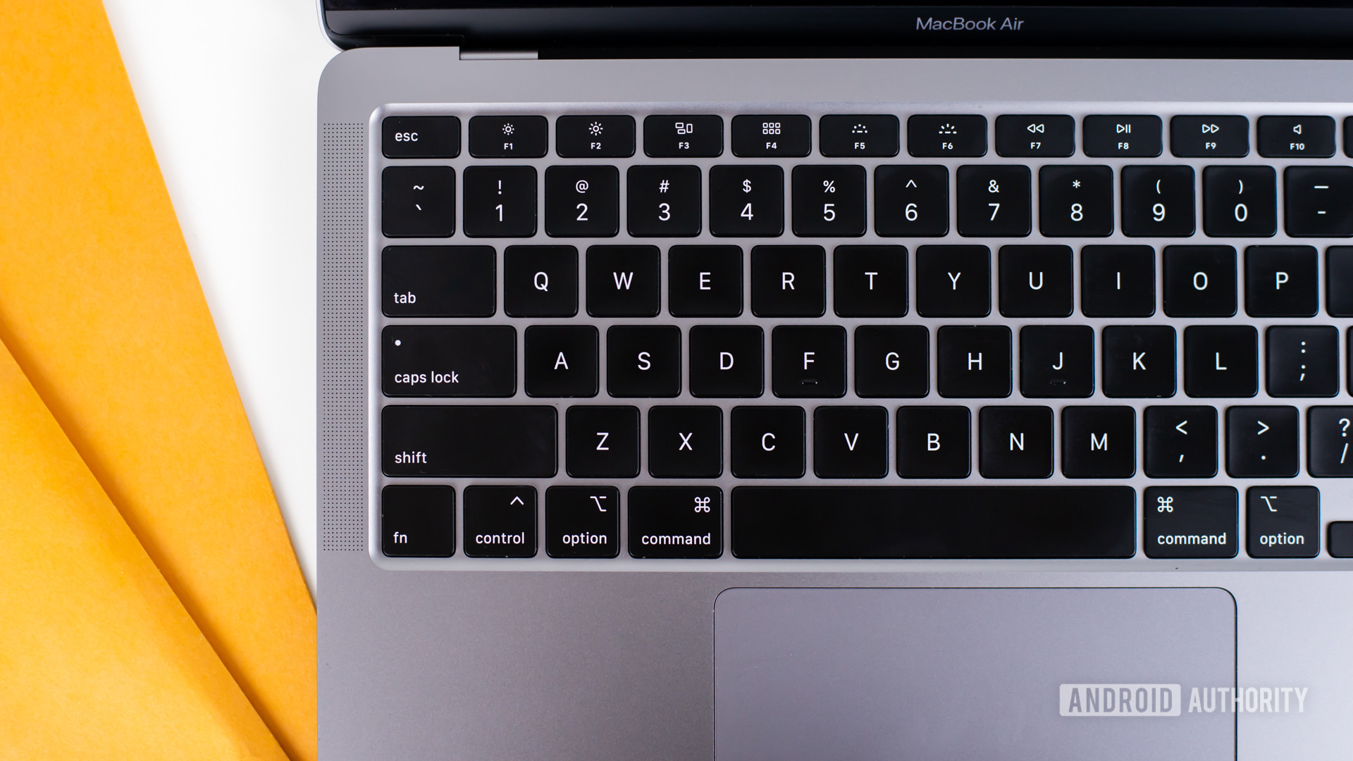 2020 MacBook Air review keyboard