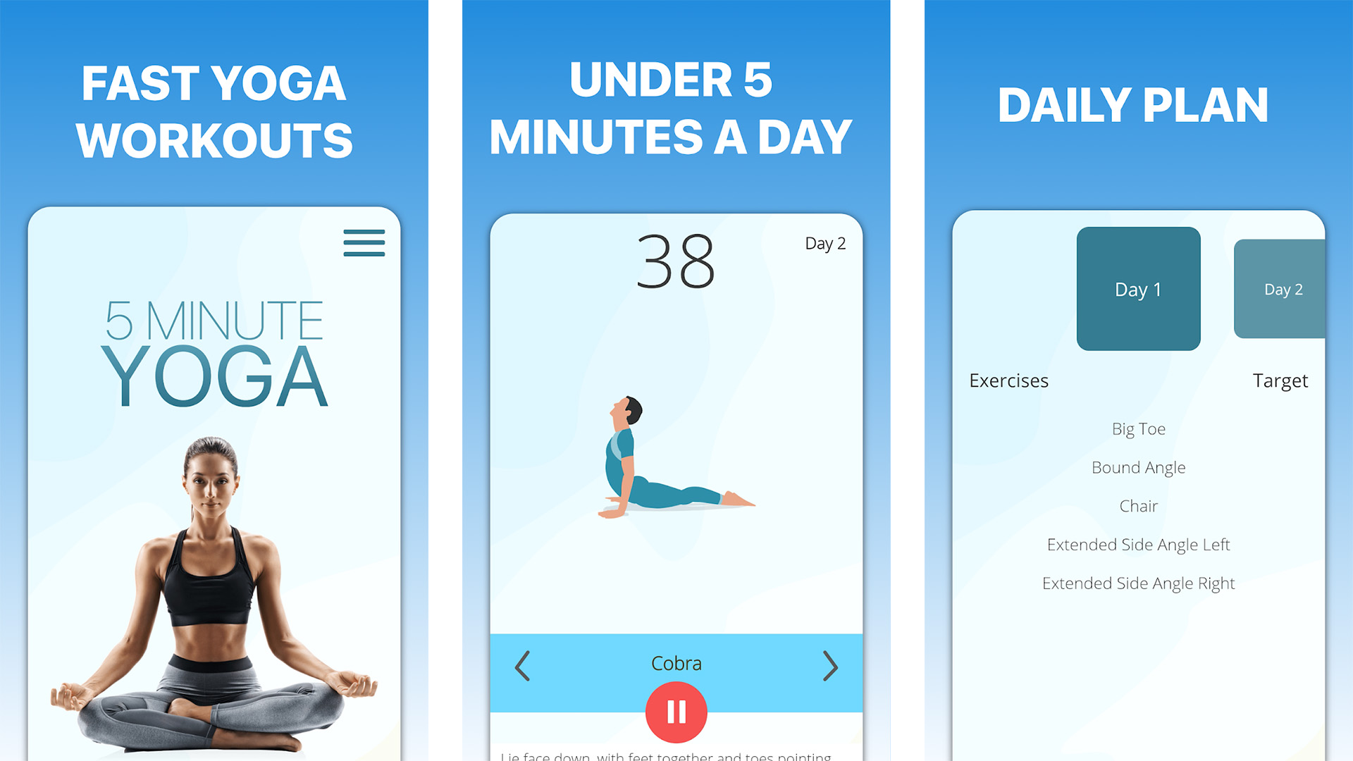 5 Minute Yoga screenshot 2021