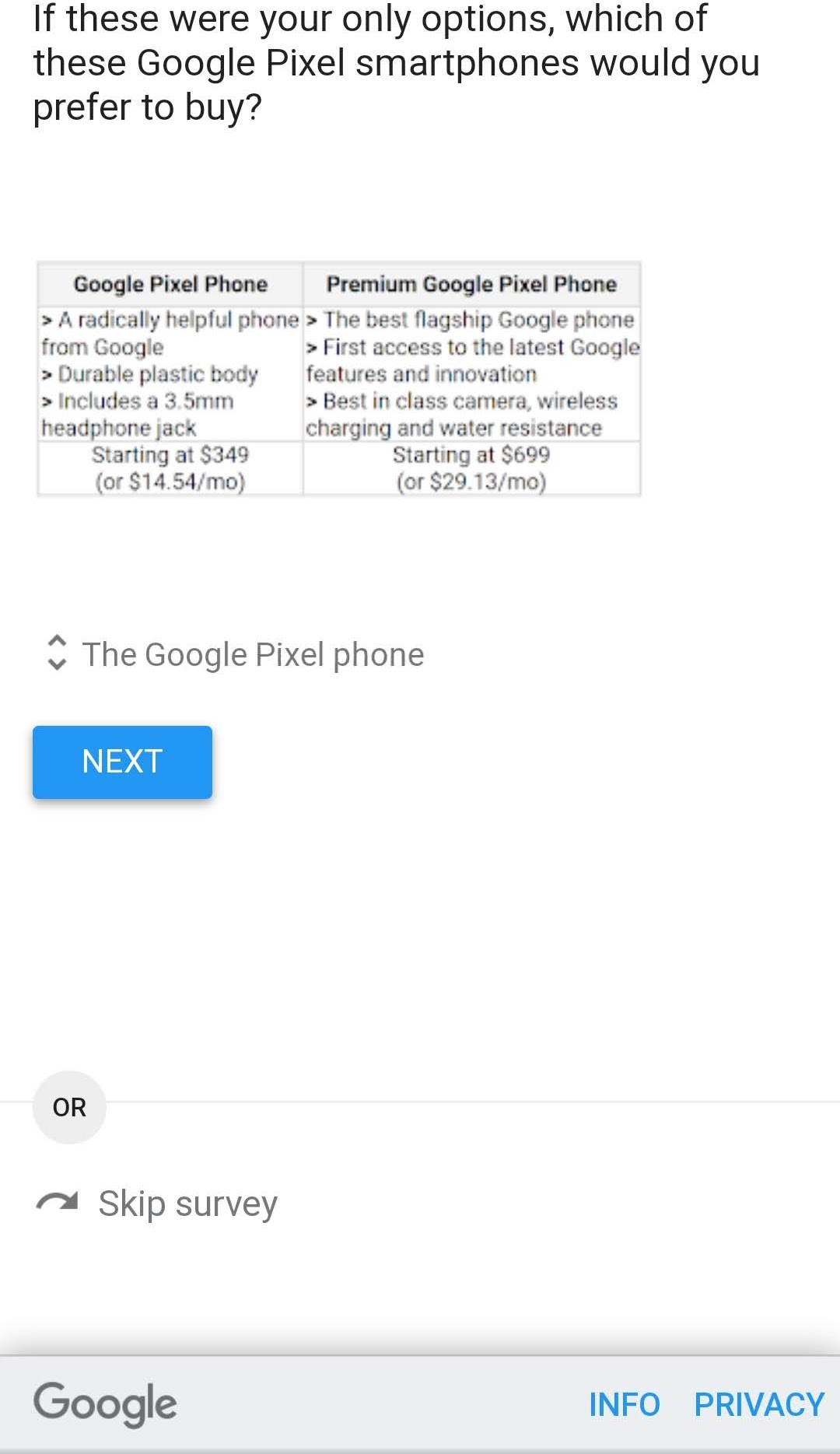 Google Pixel 5 and Google Pixel 4a price leak